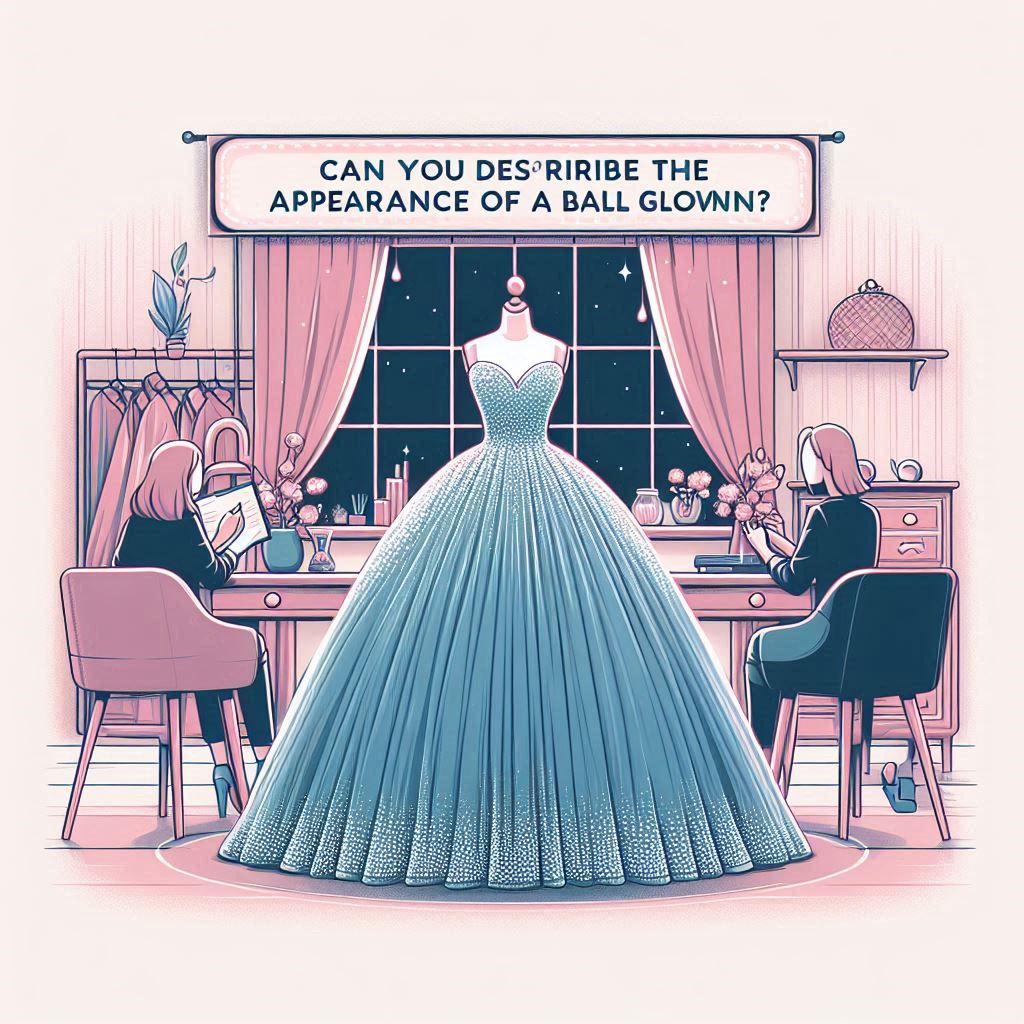 Can You Describe The Appearance Of A Ball Gown?  HannaBanna Clothing