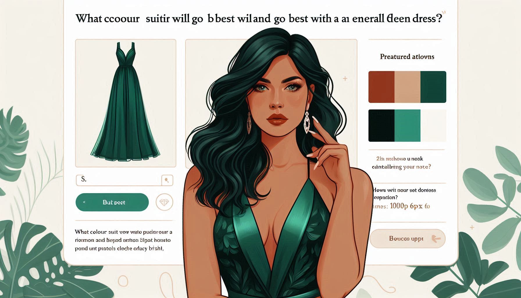 What Colour Suit Will Go Best With An Emerald Green Dress? HannaBanna Clothing What Colour Suit Will Go Best With An Emerald Green Dress? HannaBanna Clothing
