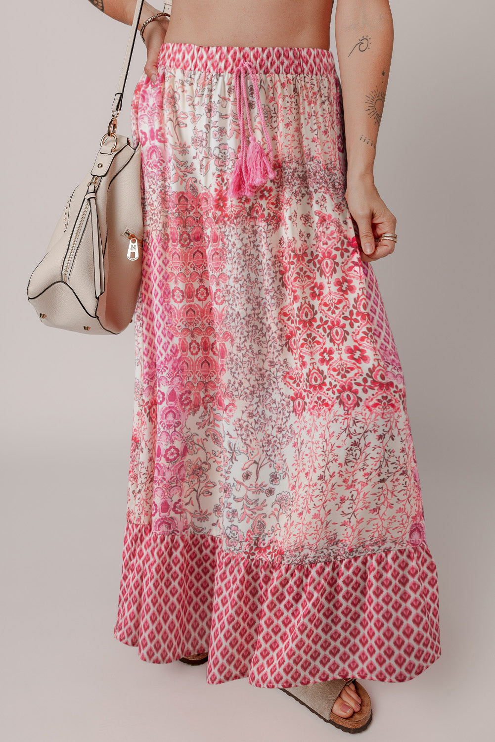 halter slit maxi dress Red Ribbed Shimmery Halter Drawstring Slit Maxi Dress