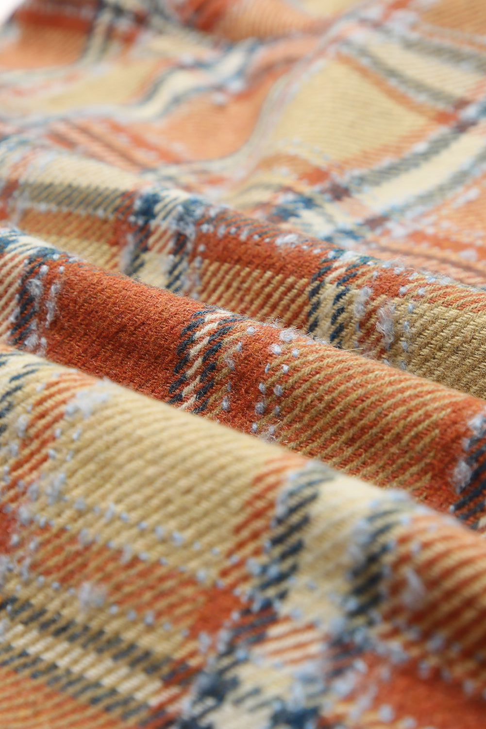 Sobrecamisa roja extragrande con bolsillos con solapa y aberturas