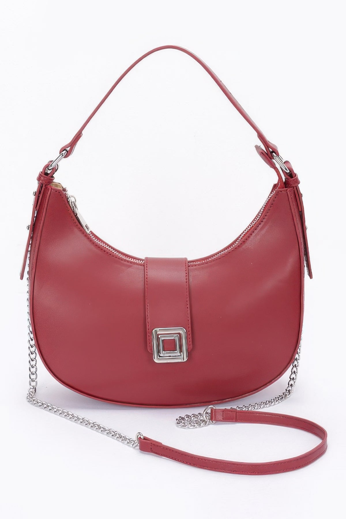 Faux Leather Hobo Bag – alternate view