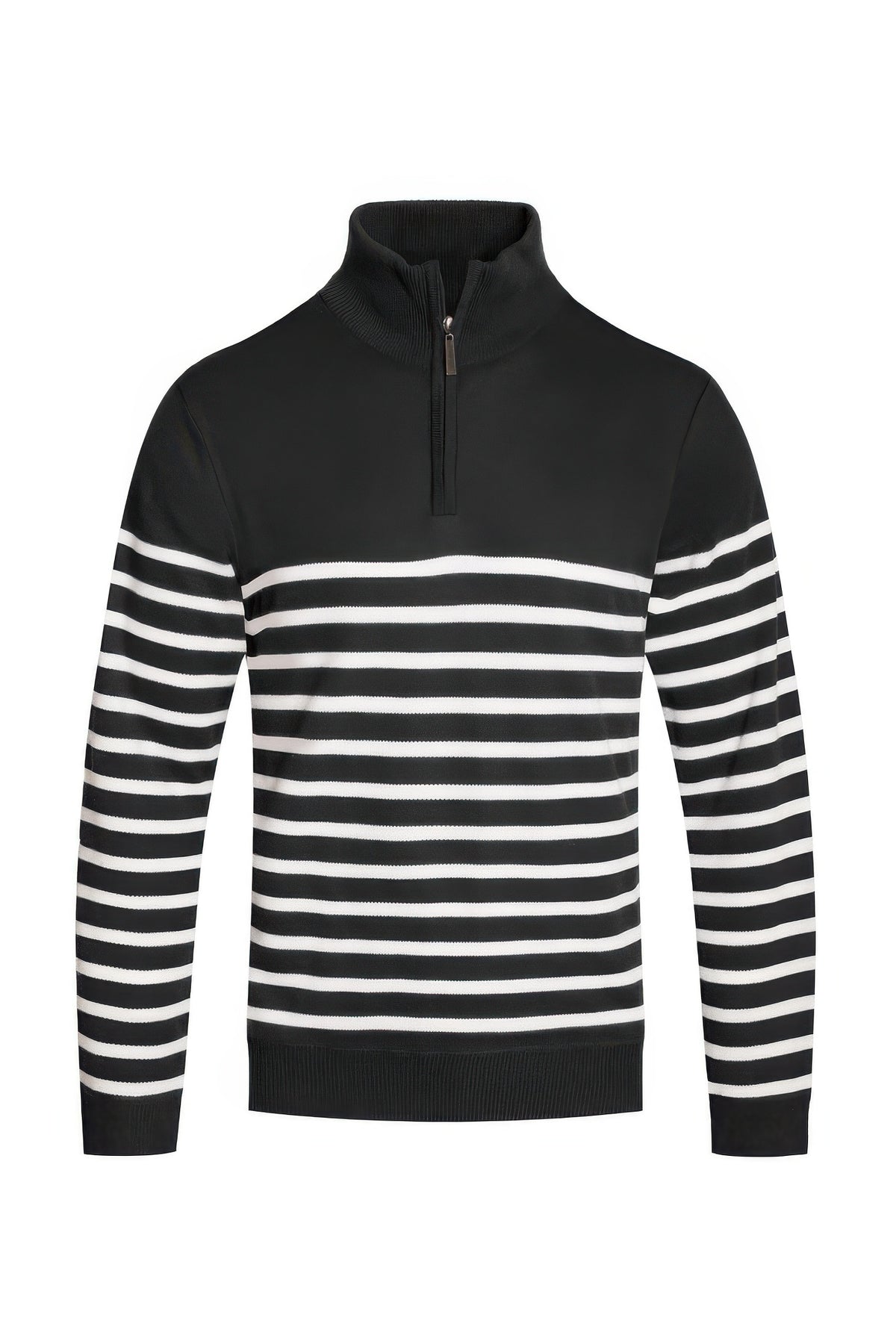 Quarter Zipper Pullover Sweater – alternate view