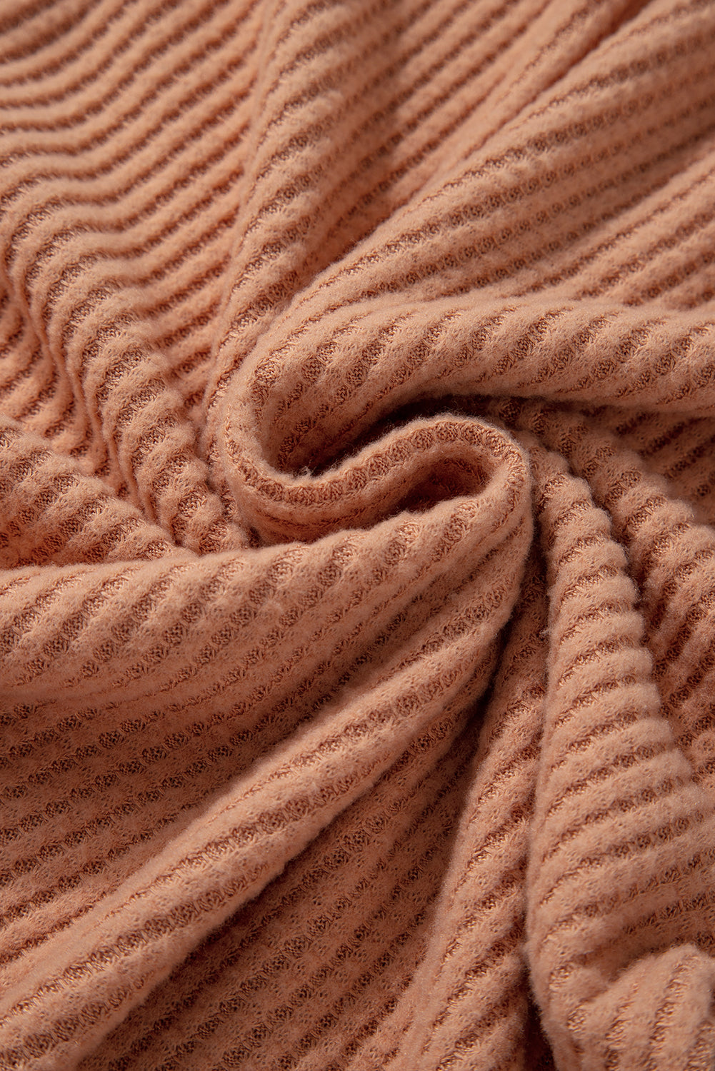 Sweat à capuche kaki en tricot gaufré patchwork aztèque grande taille