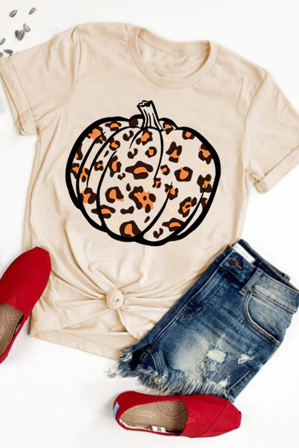 T-shirt à manches courtes avec imprimé graphique « It's Spooky Season »