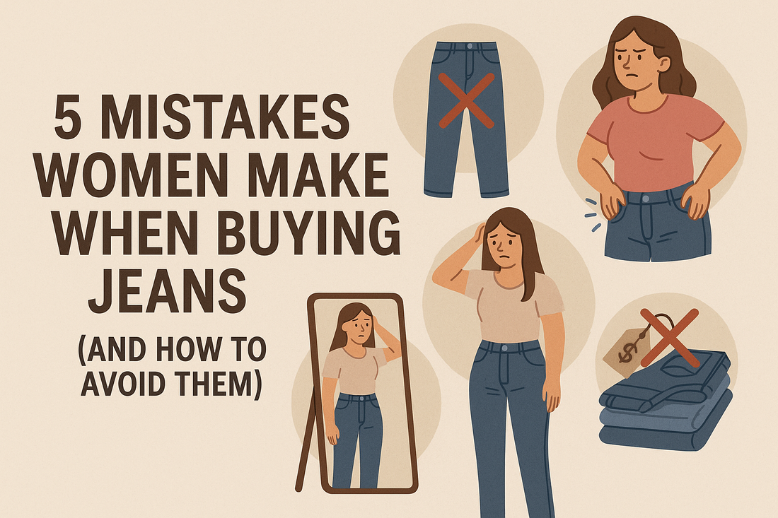 5 Mistakes Women Make When Buying Jeans (And How to Avoid Them)