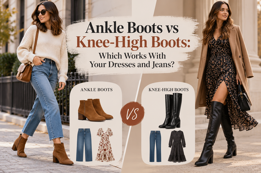Ankle Boots vs Knee-High Boots: Which Works With Your Dresses and Jeans?