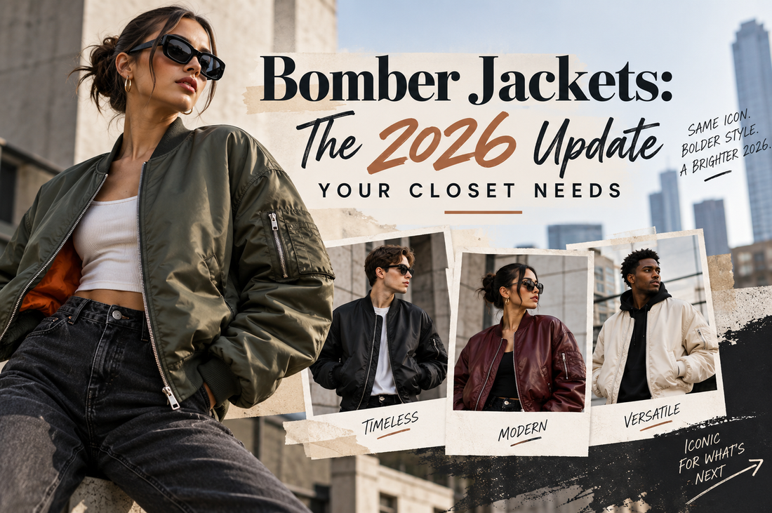 Bomber Jackets The 2026 Update Your Closet Needs