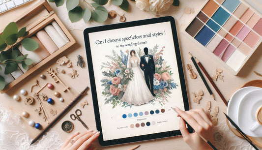 Can I Choose Specific Colors And Styles To Match My Wedding Theme?