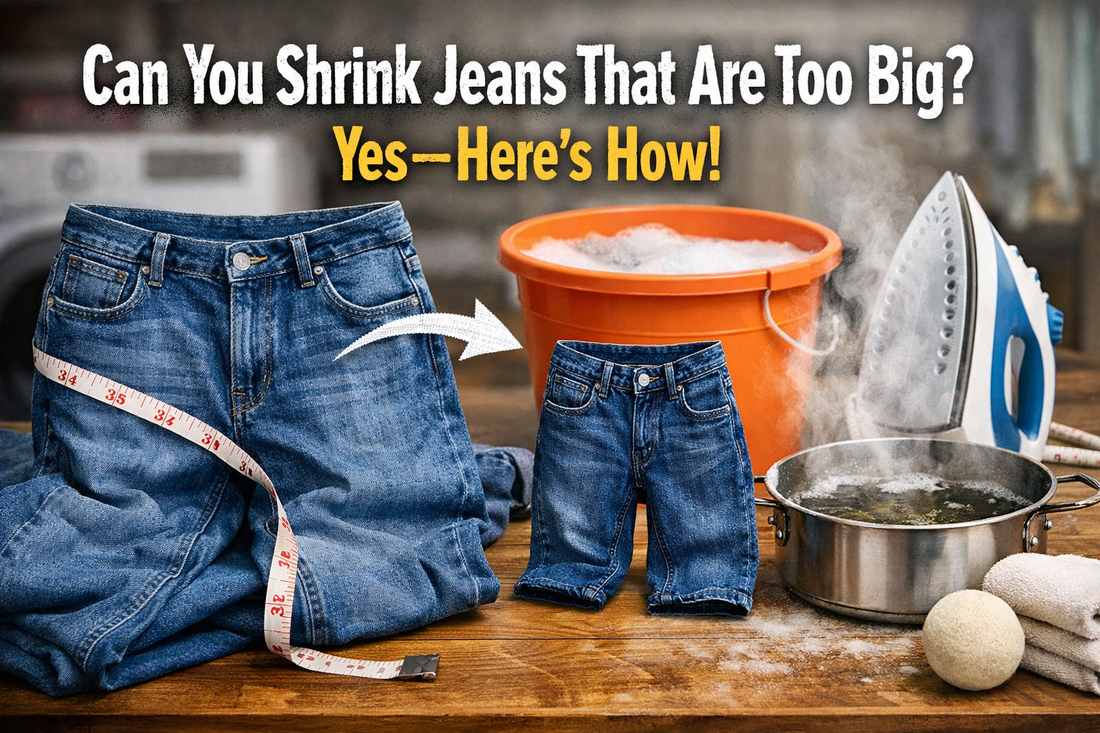 Can You Shrink Jeans That Are Too Big Yes—Here’s How