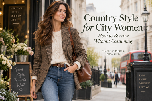 Country Style for City Women How to Borrow Without Costuming