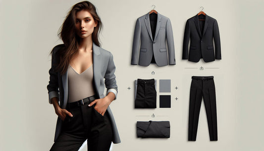Does A Grey Blazer Go With Black Dress Pants?