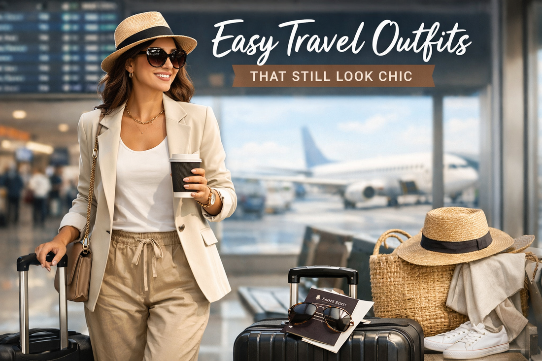Easy Travel Outfits That Still Look Chic