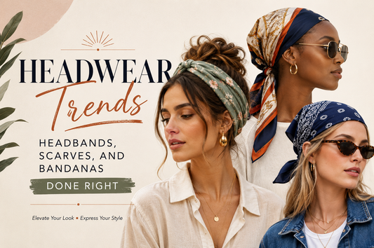 Headwear Trends Headbands, Scarves, and Bandanas Done Right