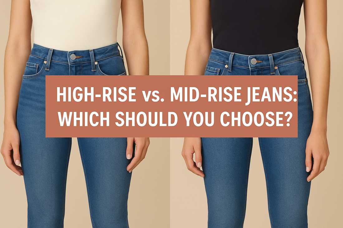 High-Rise vs. Mid-Rise Jeans: Which Should You Choose?