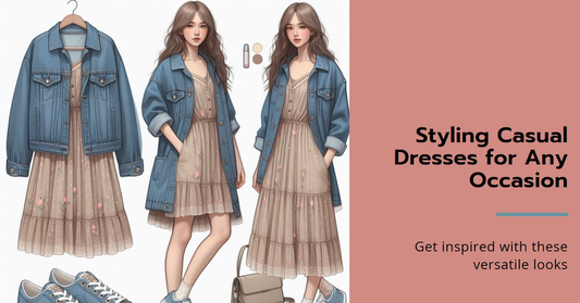 How Can Beautiful Casual Dresses Be Styled For Various Occasions?