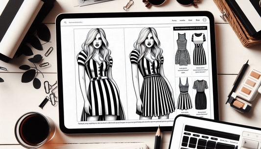 How Can You Style A Black And White Striped Dress?