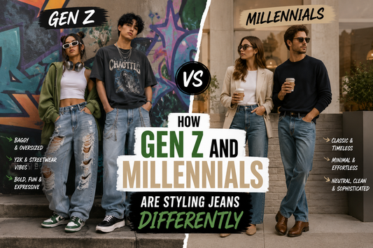 How Gen Z and Millennials Are Styling Jeans Differently