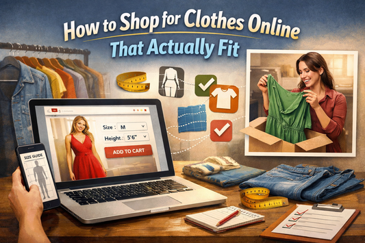How to Shop for Clothes Online That Actually Fit