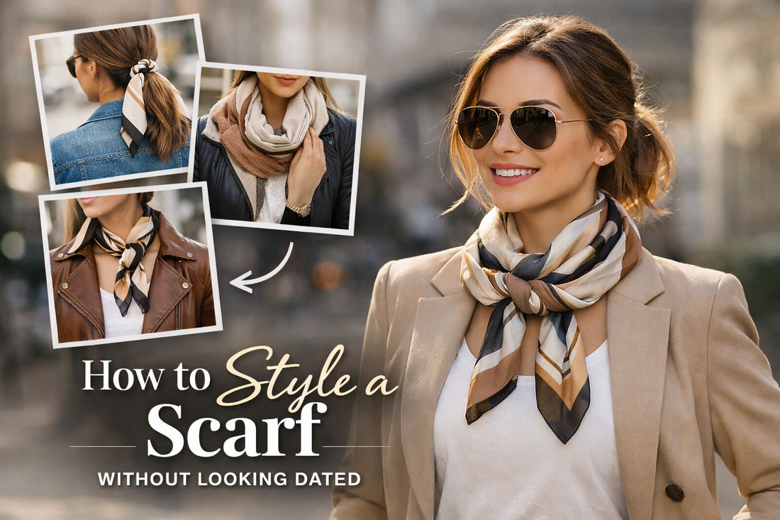 How to Style a Scarf Without Looking Dated
