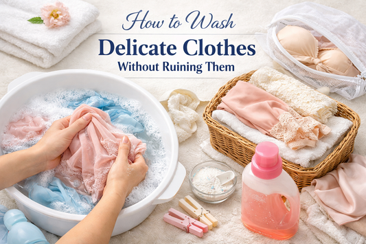How to Wash Delicate Clothes Without Ruining Them