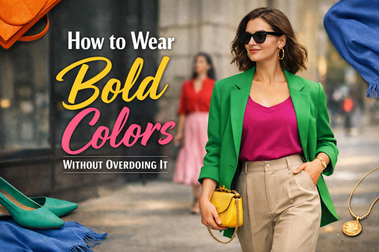 How to Wear Bold Colors Without Overdoing It