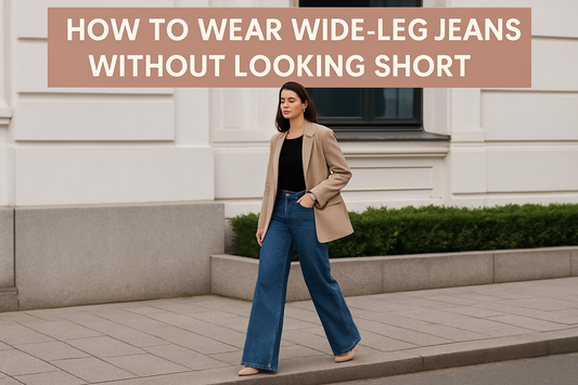 How to Wear Wide-Leg Jeans Without Looking Short