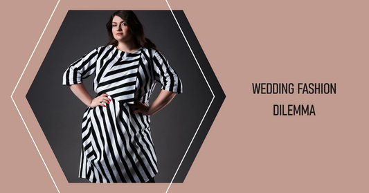 Is It Okay To Wear A White Dress With A Black Pattern To A Wedding?