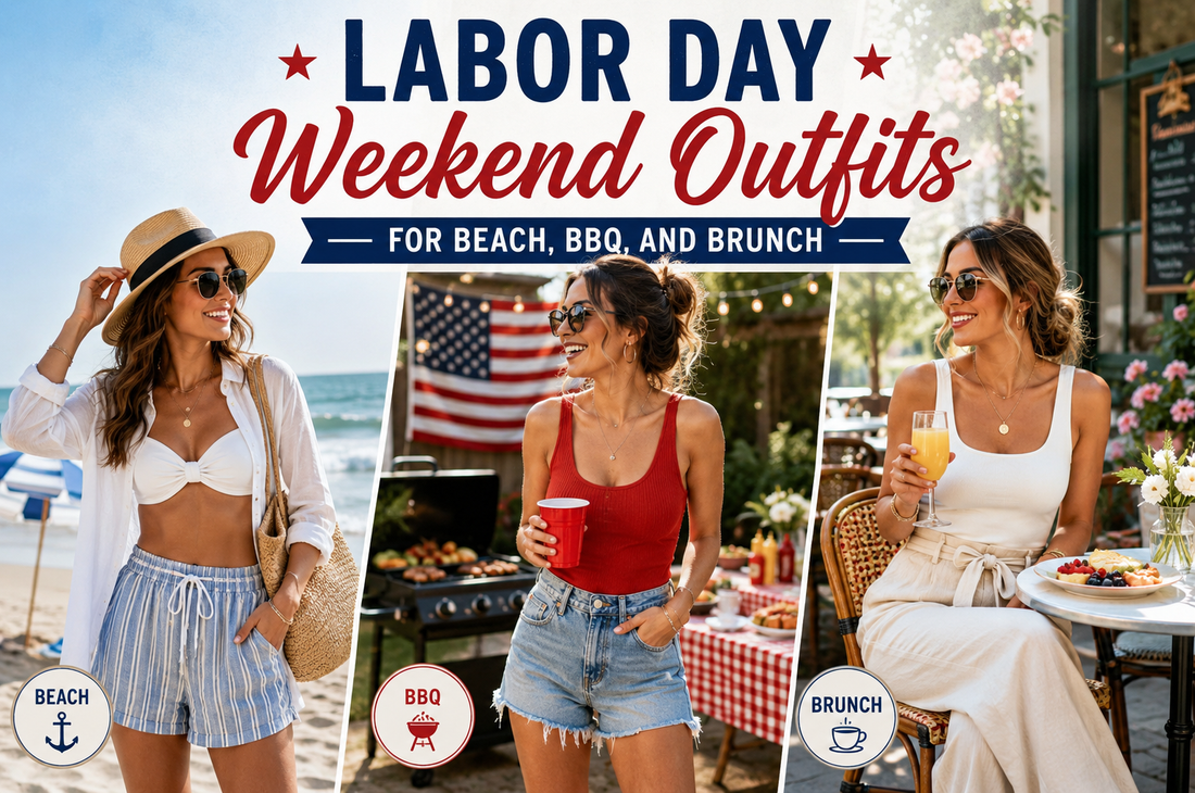 Labor Day Weekend Outfits for Beach, BBQ, and Brunch
