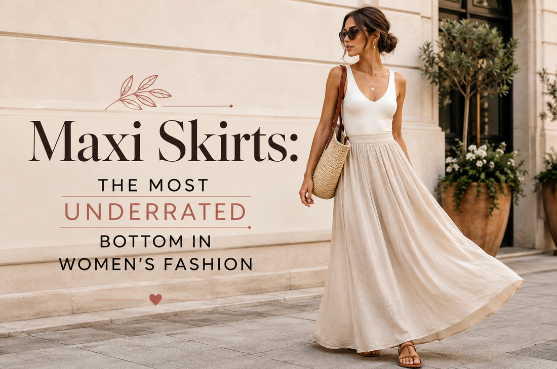 Maxi Skirts The Most Underrated Bottom in Women's Fashion