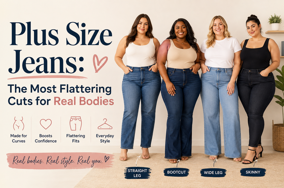 Plus Size Jeans The Most Flattering Cuts for Real Bodies