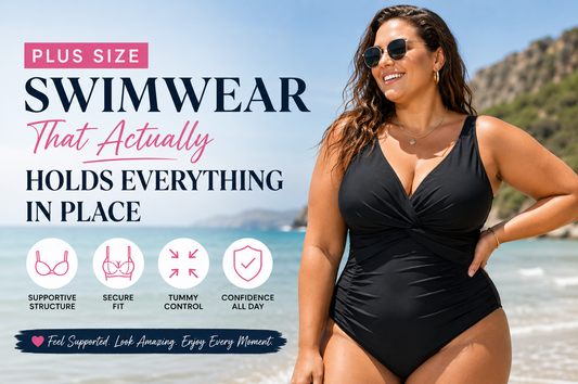 Plus Size Swimwear That Actually Holds Everything in Place