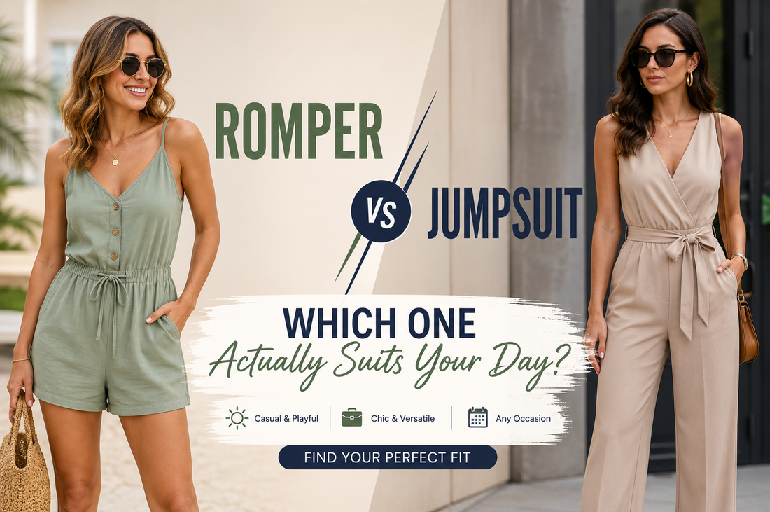 Romper vs Jumpsuit Which One Actually Suits Your Day
