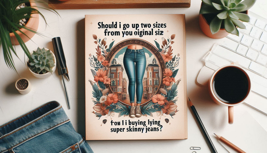 Should I Go Up Two Sizes Up From My Original Size If I’m Buying Super Skinny Jeans?
