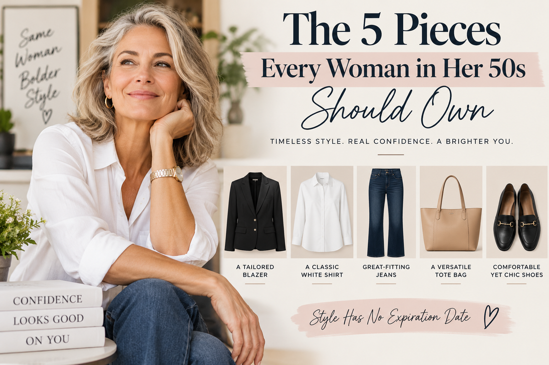 The 5 Pieces Every Woman in Her 50s Should Own