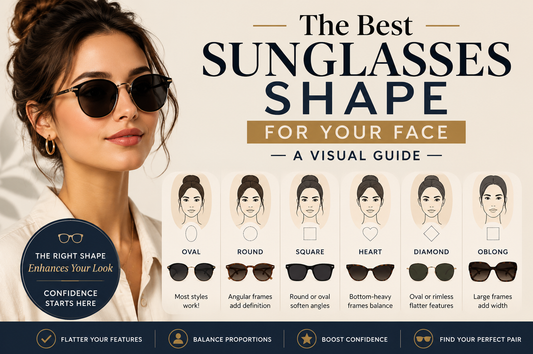 The Best Sunglasses Shape for Your Face — A Visual Guide