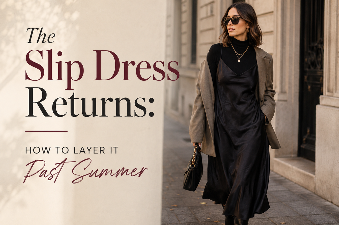 The Slip Dress Returns How to Layer It Past Summer