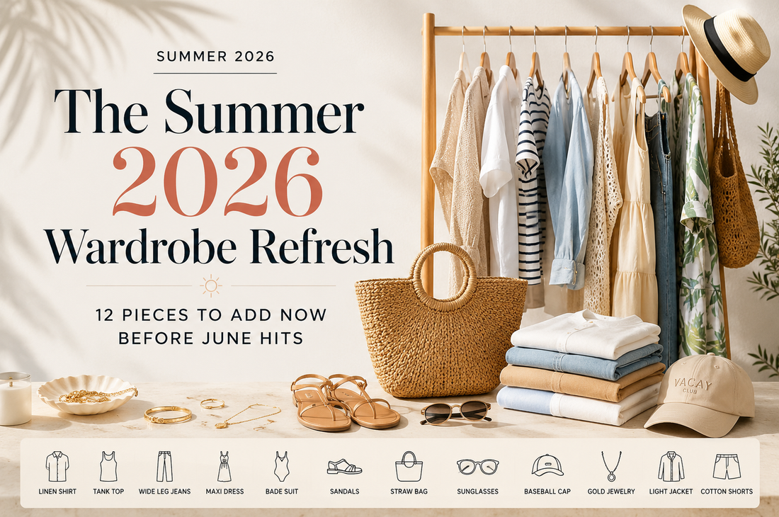 The Summer 2026 Wardrobe Refresh 12 Pieces to Add Now Before June Hits