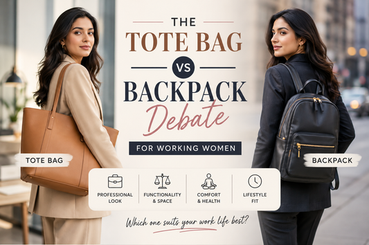 The Tote Bag vs Backpack Debate for Working Women