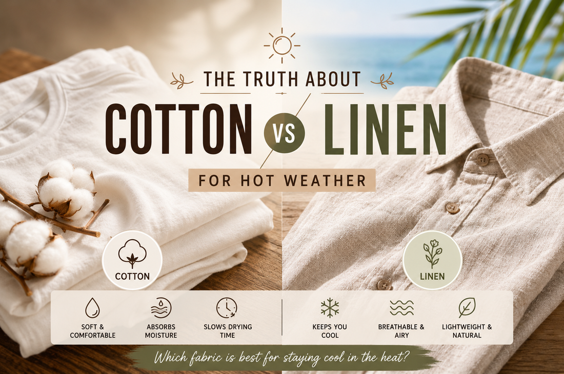 The Truth About Cotton vs Linen for Hot Weather