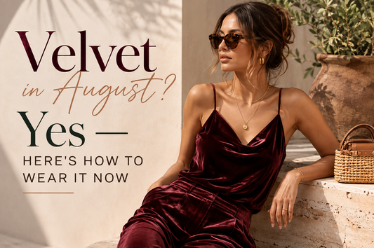Velvet in August Yes — Here's How to Wear It Now
