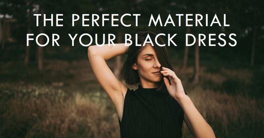 What Are Some Suitable Materials For A Black Dress?