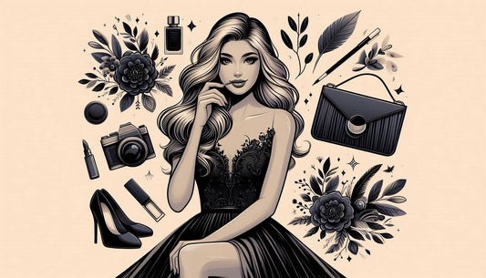 What Are Some Ways To Accessorize A Black Satin Dress?