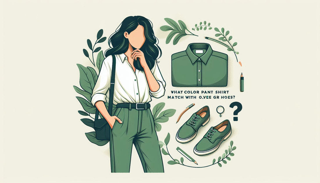 What Color Pants And Shirt Match With Olive Green Shoes?
