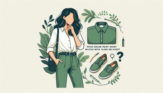 What Color Pants And Shirt Match With Olive Green Shoes?