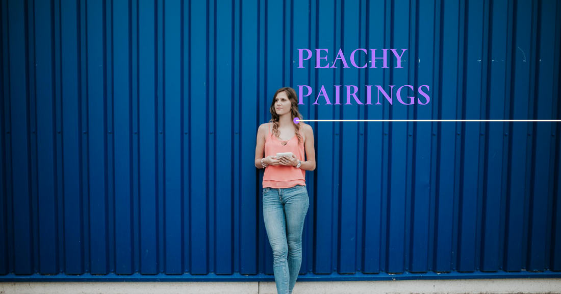 What Color Pants Go With A Peach Colored Top?