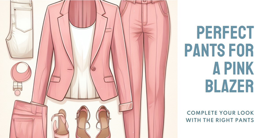 What Color Pants Would Go With A Pink Blazer Jacket?