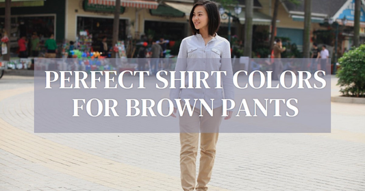 What Color Shirt Goes Well With Dark or Light Brown Pants?