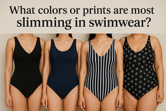 What Colors Or Prints Are Most Slimming In Swimwear?