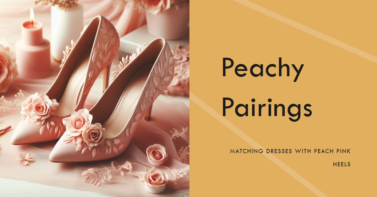 What Colour Of Dress Goes With Peach Pink Heels?
