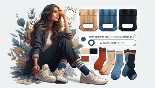 What Colour Of Socks Should I Use With White Shoes And Black Pants?
